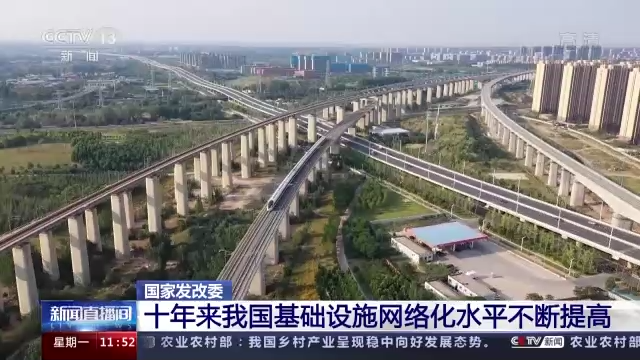 國(guó)家發(fā)改委：我國(guó)高鐵、高速公路、電網(wǎng)、4G 網(wǎng)絡(luò)規(guī)模等長(zhǎng)期穩(wěn)居世界第一